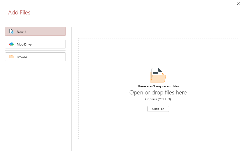 MobiPDF: adding page from file
